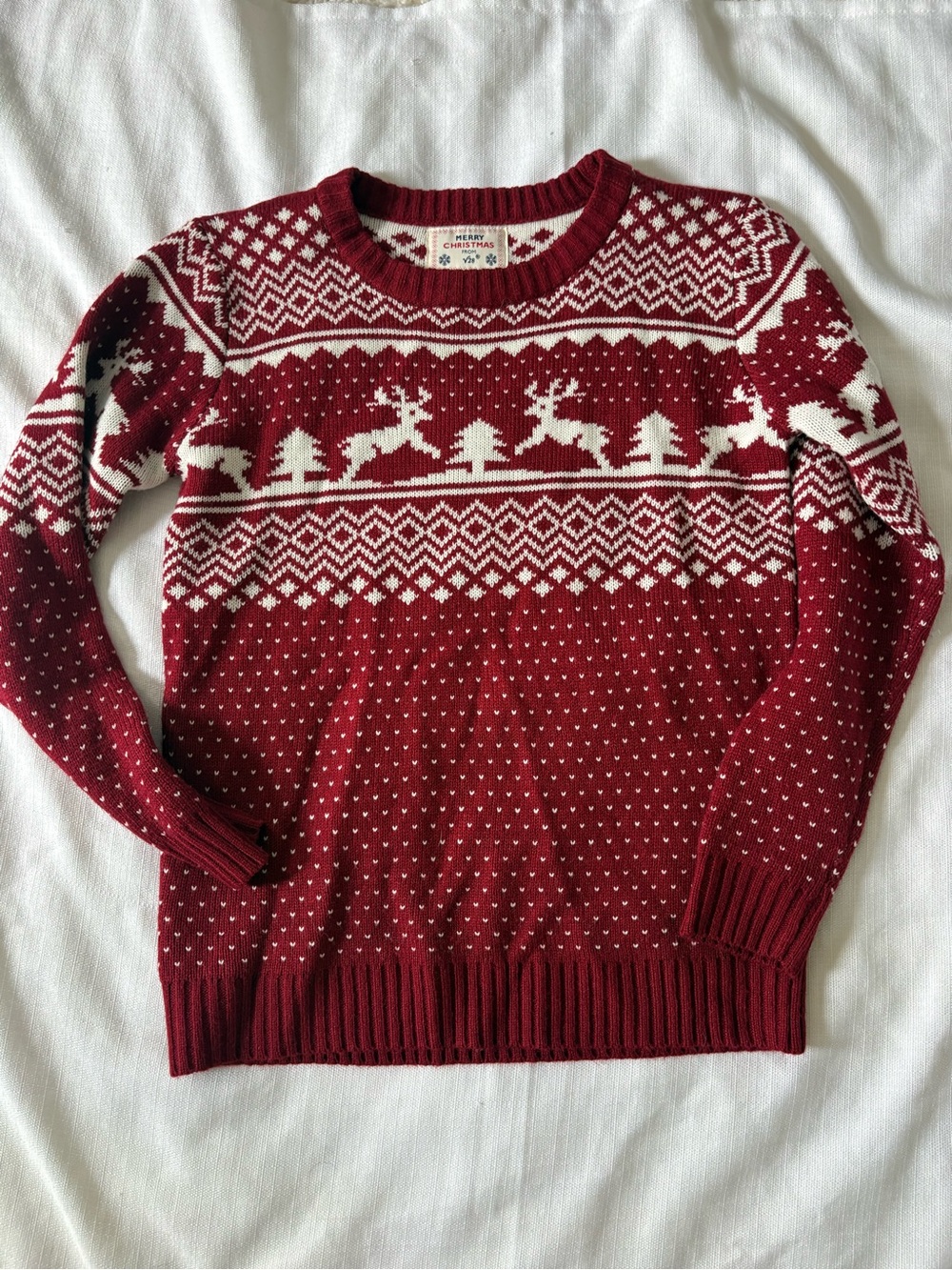 V28 vintage Christmas sweater